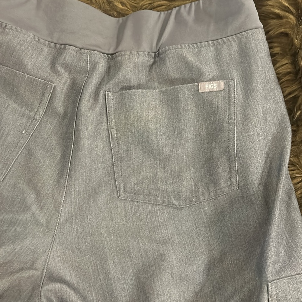 High Waisted Figs Zamora Scrub Pant XL/T Graphite - Picture 6 of 11